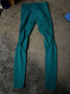 Alphalete Teal High-Waisted Leggings